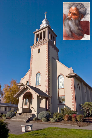 Our Father, the Almighty God, popped His all-powerful head into First Presbyterian Church Sunday.